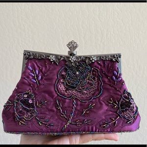 Beaded Small Clutch